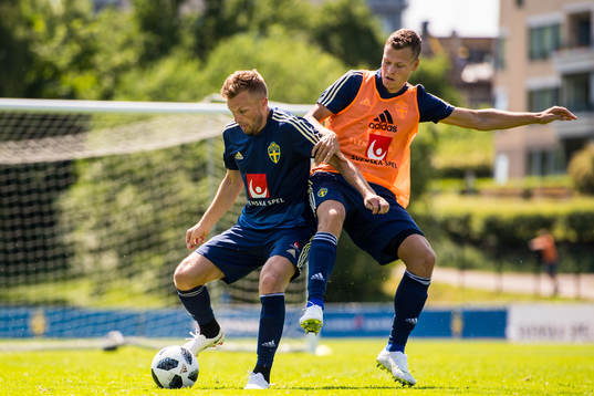 Sebastian Larsson och Viktor Claesson