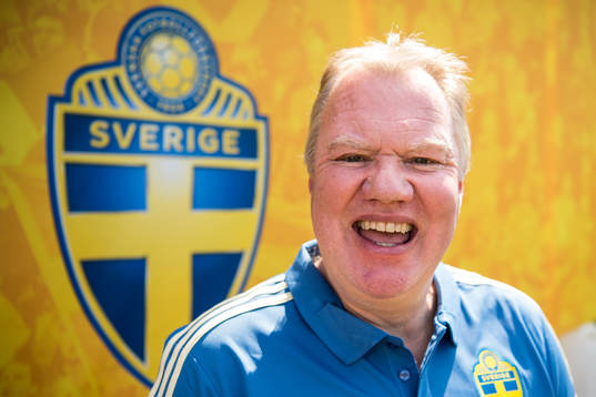 Svenska Fotbollsförbundets ordförande Karl-Erik Nilsson