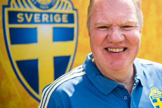 Svenska Fotbollsförbundets ordförande Karl-Erik Nilsson