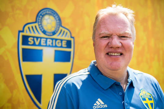 Svenska Fotbollsförbundets ordförande Karl-Erik Nilsson