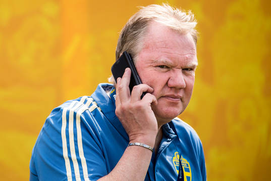 Svenska Fotbollsförbundets ordförande Karl-Erik Nilsson