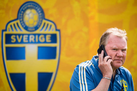Svenska Fotbollsförbundets ordförande Karl-Erik Nilsson