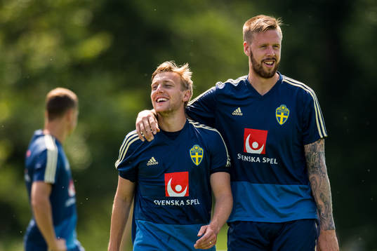 Emil Forsberg och Pontus Jansson