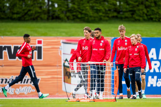 Sander Berge, Joshua King, Kristoffer Ajer, Mats Møller
