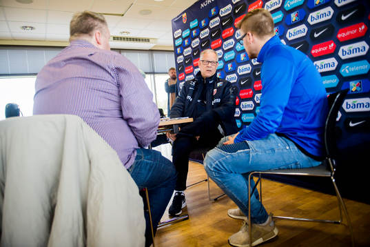 Lars Lagerbäck, head coach of Norway