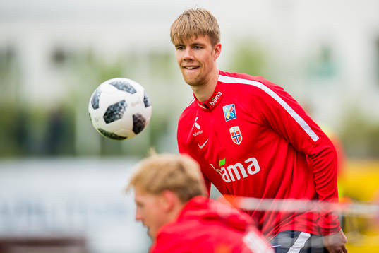 Kristoffer Ajer of Norway