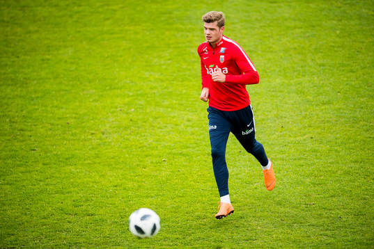 Alexander Sørloth of Norway