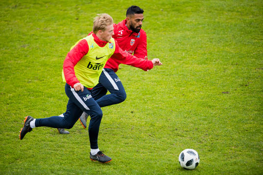 Mats Møller Dæhli and Ghayas Zahid of Norway