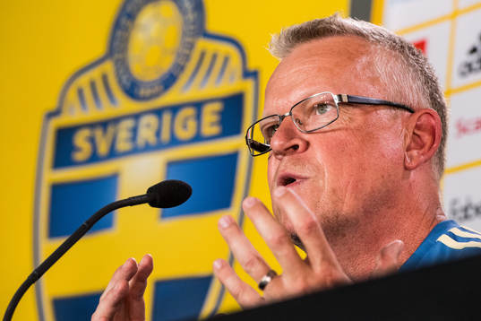 Sveriges förbundskapten Janne Andersson