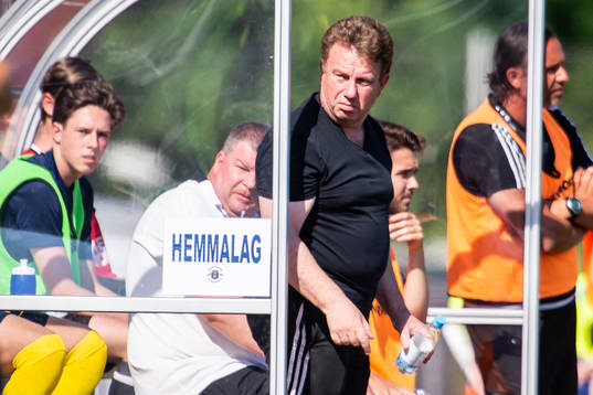 Ängelholms materialförvaltare Lars-Eric Heil
