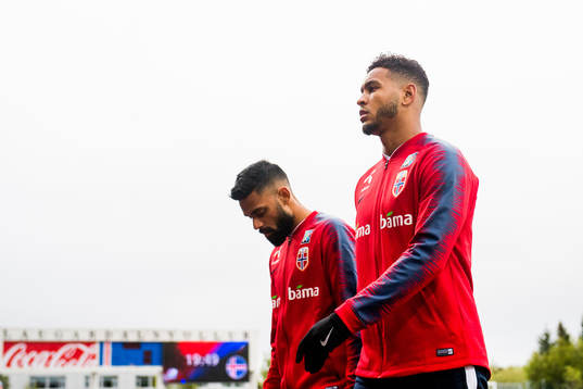 Ghayas Zahid and Joshua King of Norway