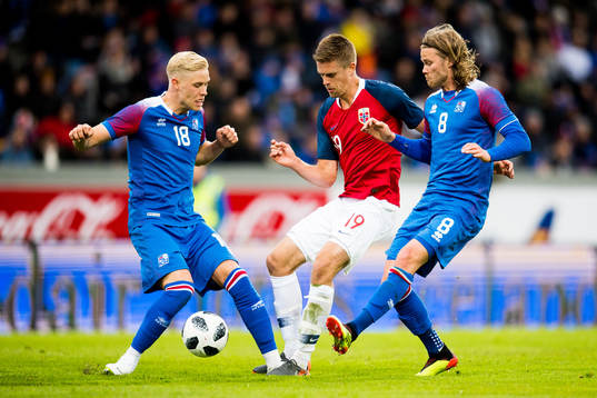 Hördur Magnússon of Iceland, Markus Henriksen of Norway