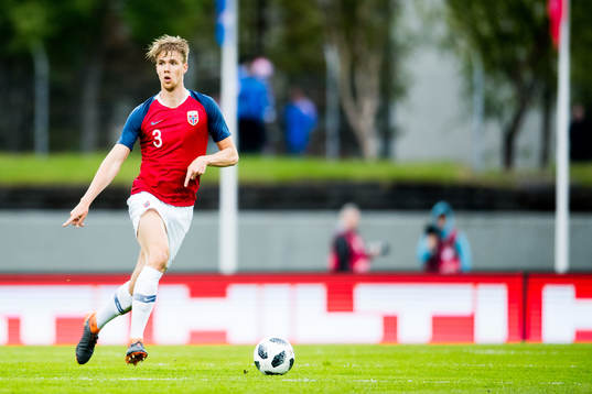 Kristoffer Ajer of Norway