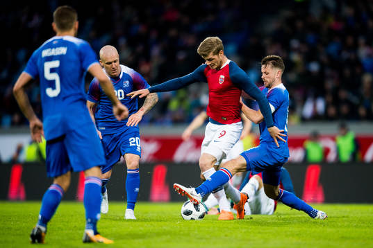 Alexander Sørloth of Norway