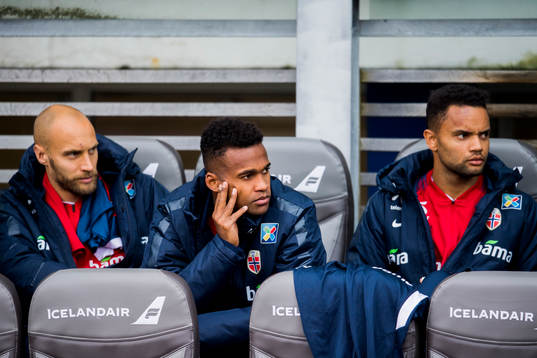 Tore Reginiussen, Ola Kamara and goalkeeper Sten Grytebust