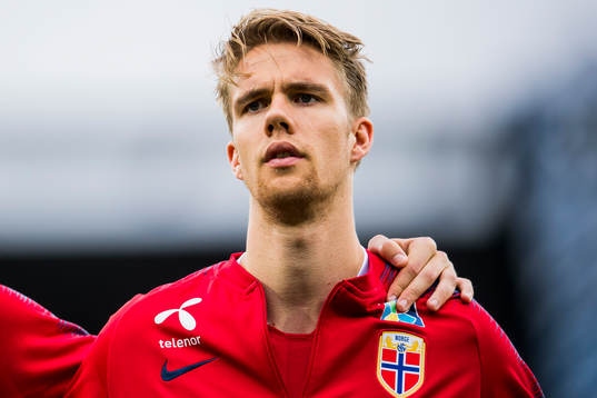 Kristoffer Ajer of Norway