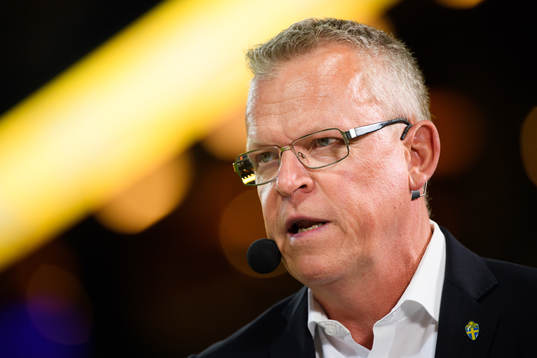Sveriges förbundskapten Janne Andersson