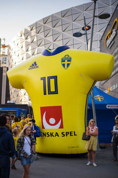 Svenska Spel utanför Friends Arena