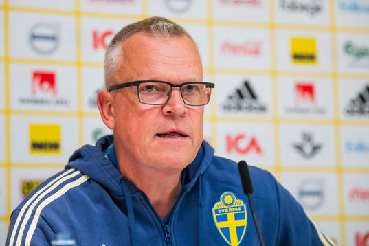 Head coach Janne Andersson of Sweden