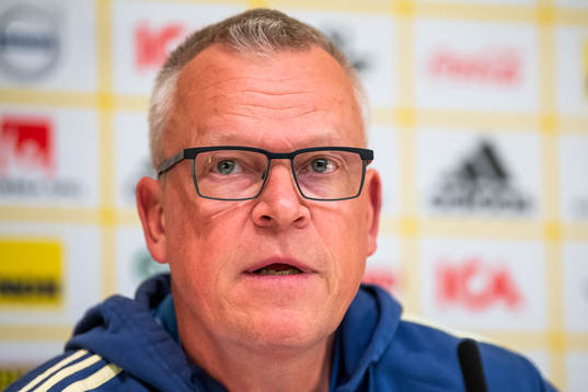 Head coach Janne Andersson of Sweden