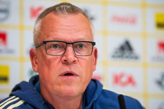 Head coach Janne Andersson of Sweden