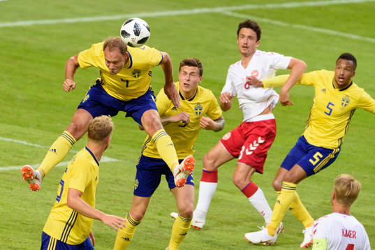 Sveriges Andreas Granqvist Victor Nilsson Lindelöf och