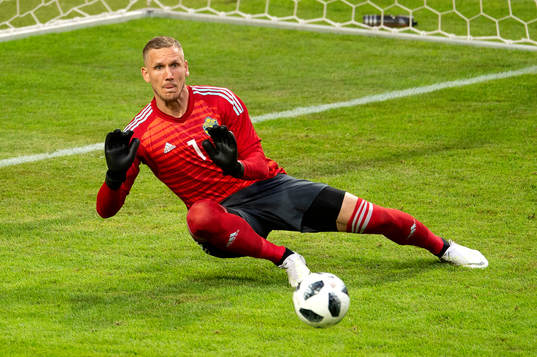 Sveriges målvakt Robin Olsen