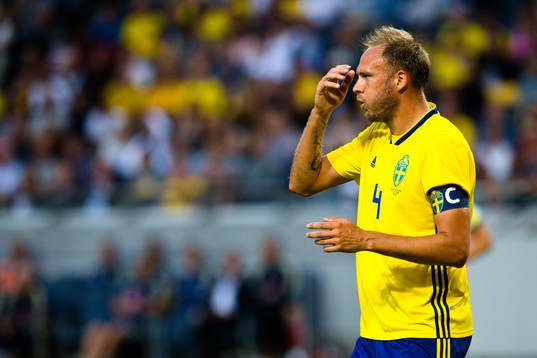 Sveriges Andreas Granqvist reagerar