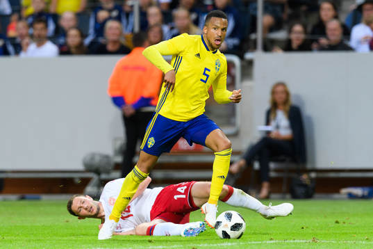 Danmarks Henrik Dalsgaard och Sveriges Martin Olsson