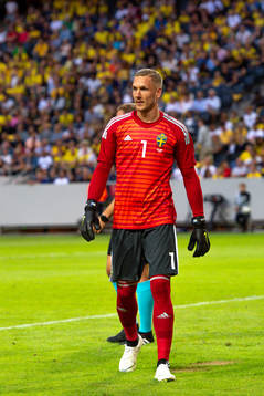 Sveriges målvakt Robin Olsen