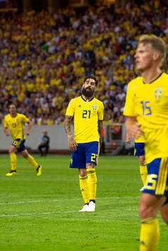 Sveriges Jimmy Durmaz deppar