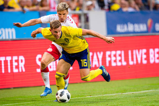 Sveriges Emil Krafth