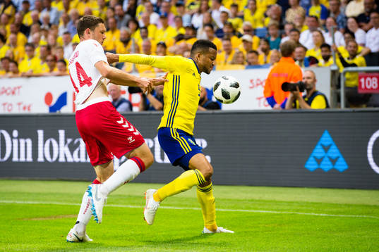 Danmarks Henrik Dalsgaard och Sveriges Martin Olsson