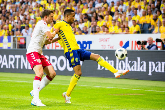 Danmarks Henrik Dalsgaard och Sveriges Martin Olsson