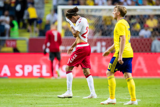 Danmarks Yussuf Yuray Poulsen deppar