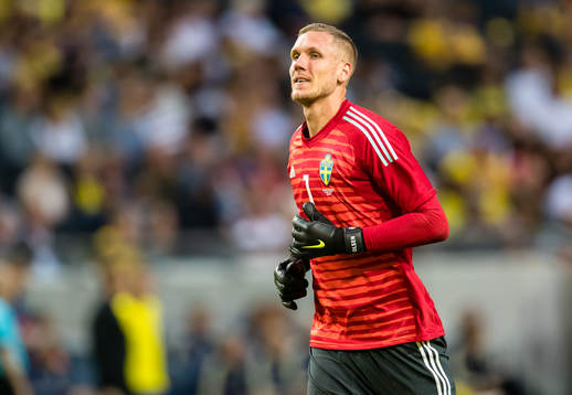 Sveriges målvakt Robin Olsen