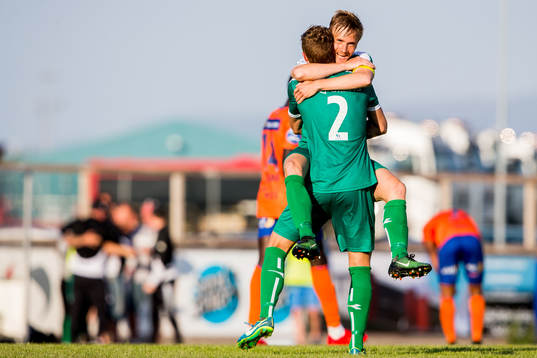 Bjarte Haugsdal and Erlend Hellevik Larsen of Nest-Sotra