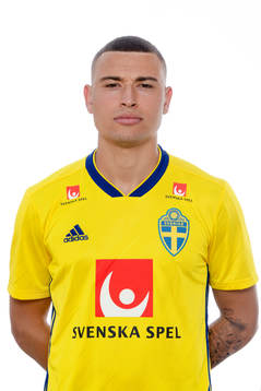 Jordan Larsson i Sveriges U21-landslag i fotboll