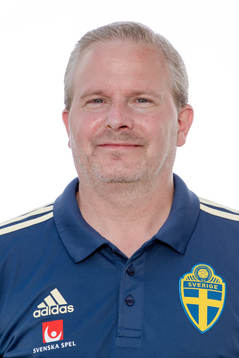 Tommie Nilsson, kit manager, Sveriges U21-landslag i fotboll