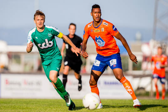 Bjarte Haugsdal of Nest-Sotra and Sonni Nattestad of