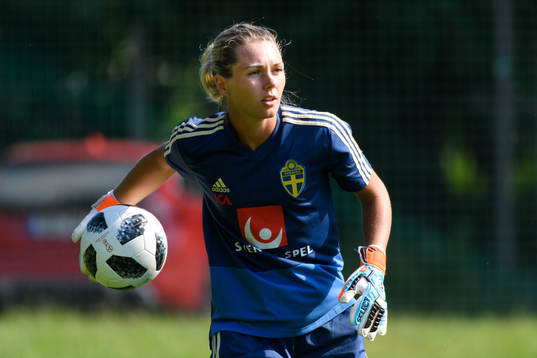 Målvakt Jennifer Falk