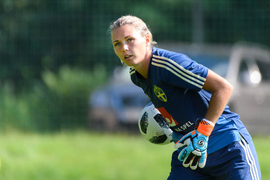 Målvakt Jennifer Falk
