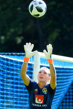 Målvakt Jennifer Falk