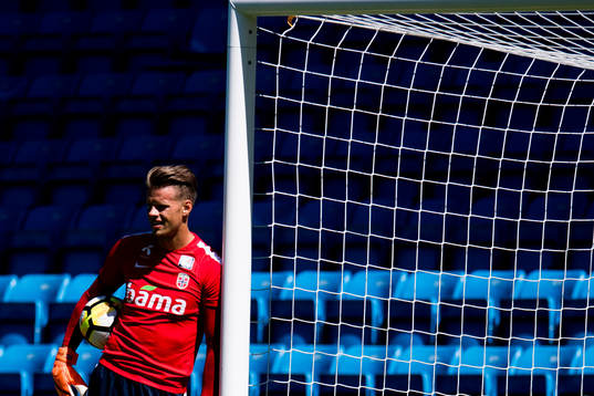 Goalkeeper Ørjan Nyland of Norway