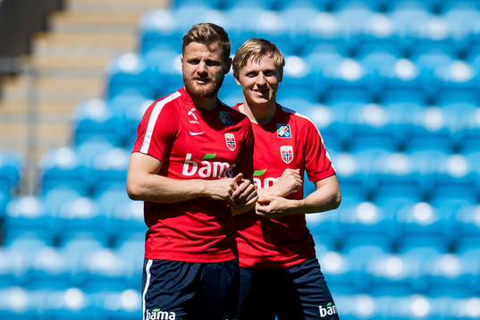 Fredrik Midtsjø and Mats Møller Dæhli of Norway