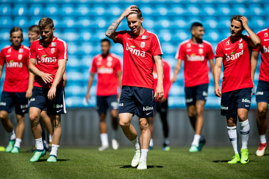 Stefan Johansen of Norway