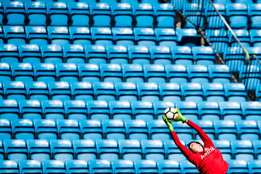 Goalkeeper Rune Almenning Jarstein of Norway