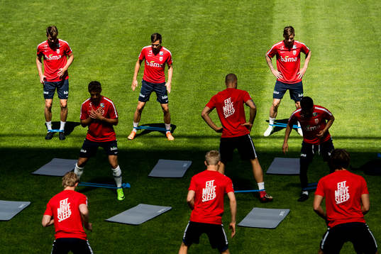 The players of Norway