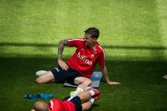 Stefan Johansen of Norway