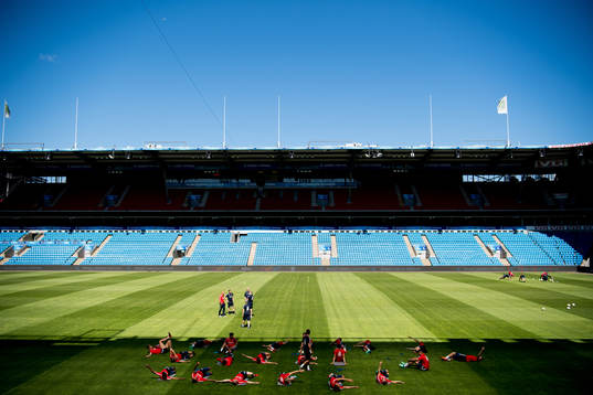 General view of Ullevaal Stadion